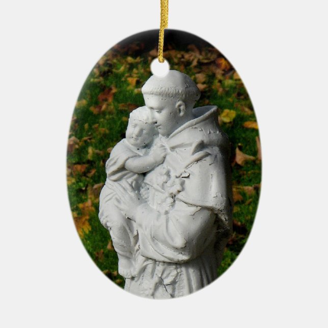 St. Anthony Christmas Ornament (Front)