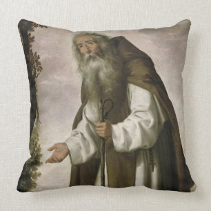 St. Anthony Dispirited, 1640 (oil on canvas) Cushion