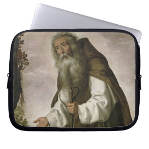 St. Anthony Dispirited, 1640 (oil on canvas) Laptop Sleeve