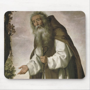 St. Anthony Dispirited, 1640 (oil on canvas) Mouse Pad