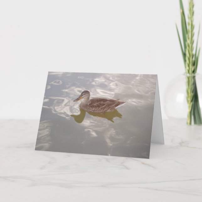 "St. Anthony Duck #1" Thank You Card (Front)