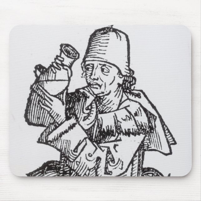 St. Anthony  from 'Liber Chronicarum' Mouse Pad (Front)