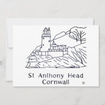 St Anthony Lighthouse card