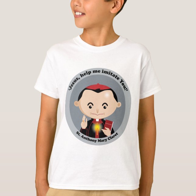 St. Anthony Mary Claret T-Shirt (Front)