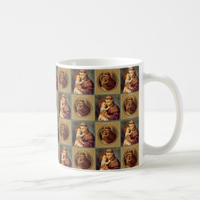 St. Anthony of Padua Baby Jesus Coffee Mug (Right)
