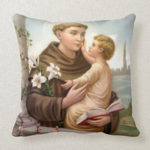 St. Anthony of Padua Baby Jesus Cushion