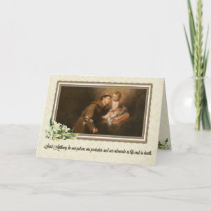 St. Anthony of Padua Greeting Card w/prayer