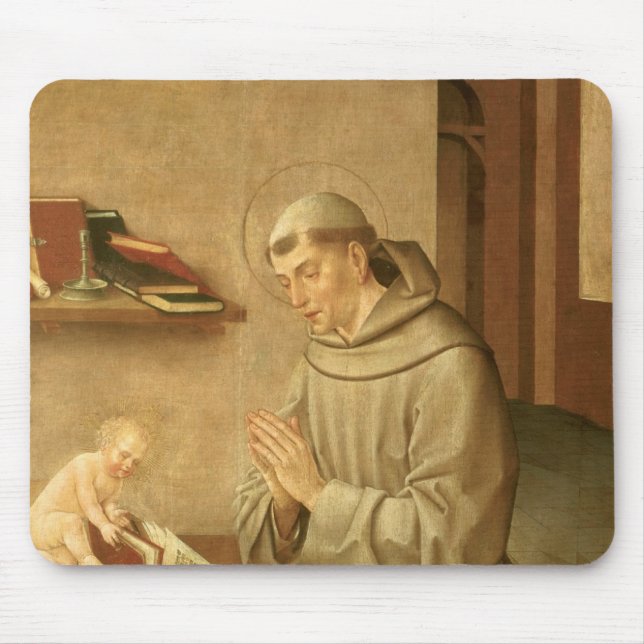 St Anthony of Padua Mouse Pad (Front)