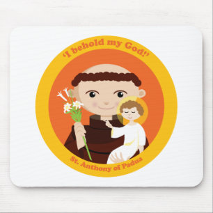 St. Anthony of Padua Mouse Pad