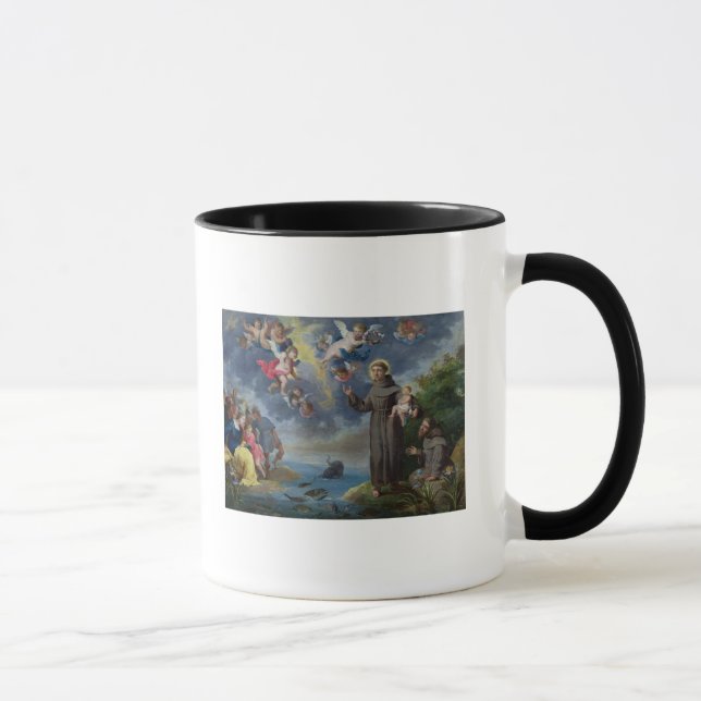 St. Anthony of Padua Preaching to the Fish Mug (Right)