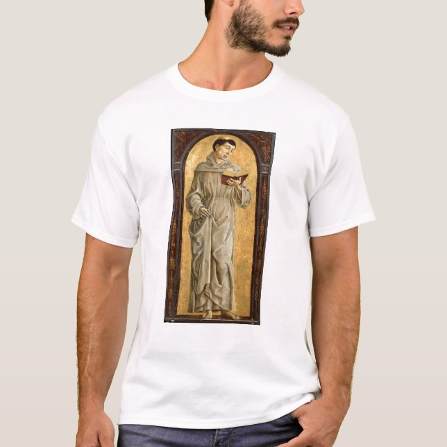 St. Anthony of Padua  Reading T-Shirt (Front)