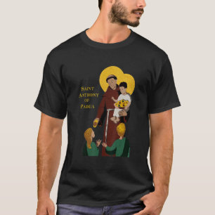 St Anthony Of Padua Vintage Catholic Saint Infant T-Shirt