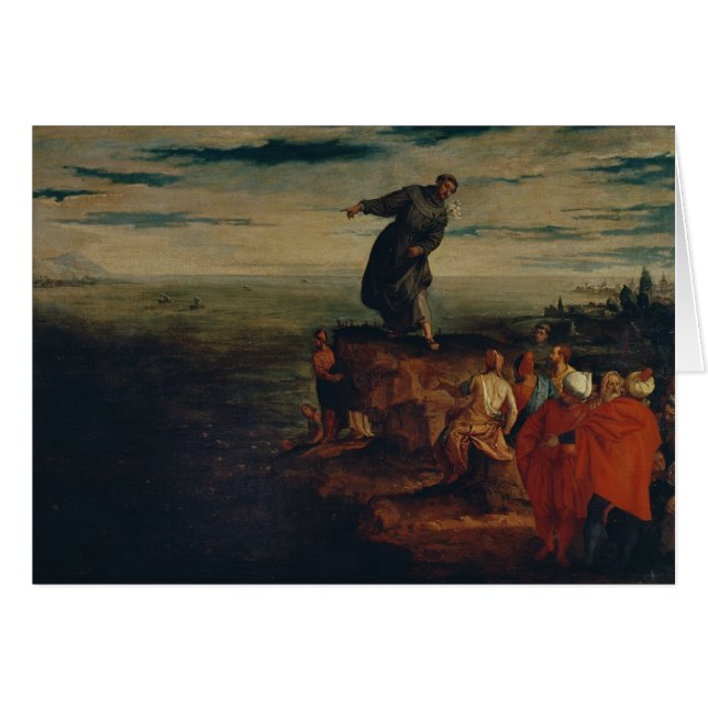 St. Anthony Preaching to the Fish, c.1580 (Front Horizontal)