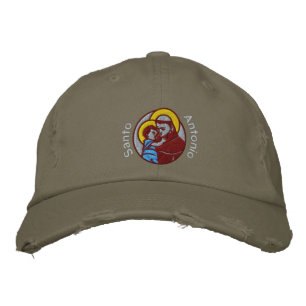 St Anthony - Sant'Antonio - Santo Antonio Embroidered Hat