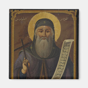 St. Anthony the Great Orthodox Christian Icon Magnet