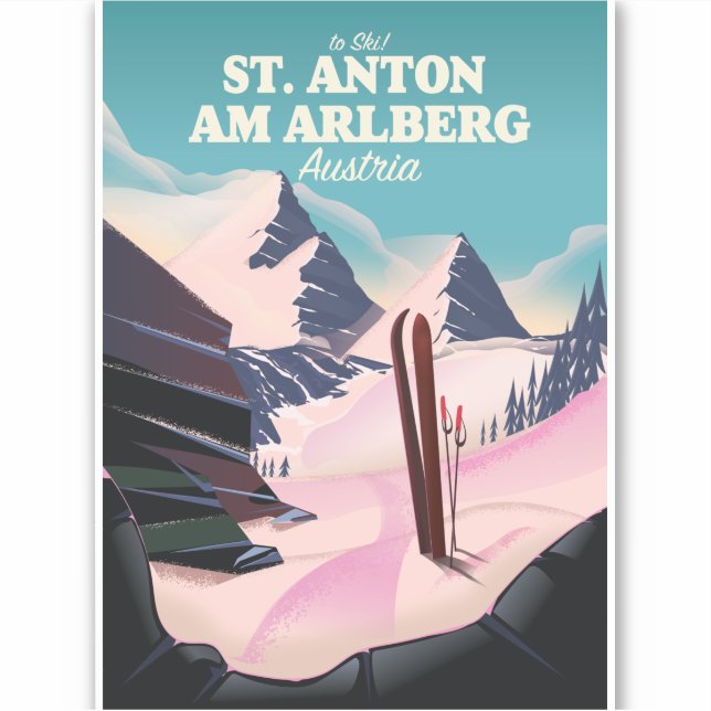 St. Anton am Arlberg ski Austria (Front)
