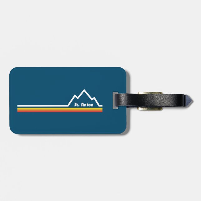 St. Anton Austria Luggage Tag (Back Horizontal)