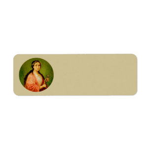 St. Apollonia (BLA 001) Narrow Return Address Label