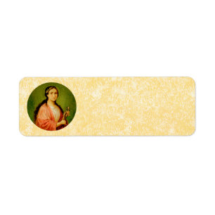 St. Apollonia (BLA 001) Parchment Return Address Label