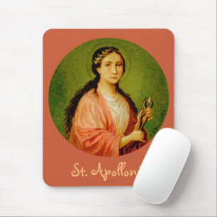 St. Apollonia (BLA 001) Vertical Mouse Pad
