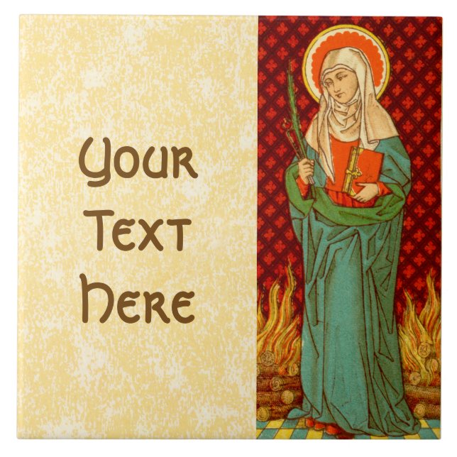 St. Apollonia (VVP 001) Ceramic Tile #2 (Front)