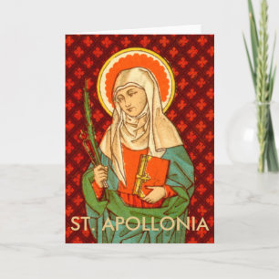 St. Apollonia (VVP 001) Greeting Card #1