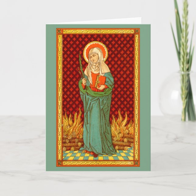 St. Apollonia (VVP 001) Greeting Card #2 (Front)