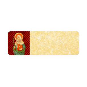 St. Apollonia (VVP 001) Parchment Return Address Label