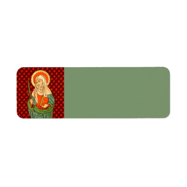 St. Apollonia (VVP 001) Return Address Label (Front)