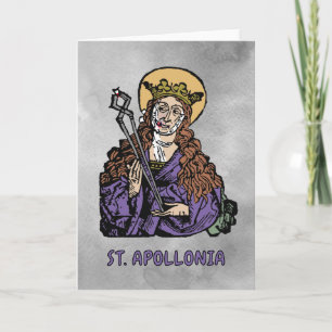 St. Apollonia with Pulled Tooth (Nuremberg) Card