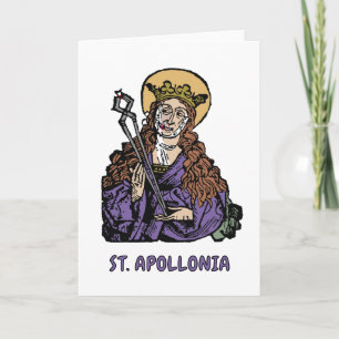 St. Apollonia with Pulled Tooth (Nuremberg) Card