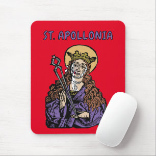 St. Apollonia with Pulled Tooth (Nuremberg)  Mouse Pad