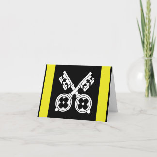 St Asaph flag Card