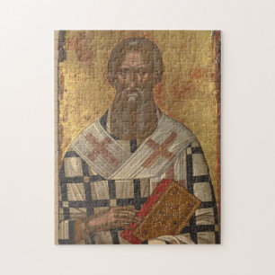 St. Athanasius Orthodox Christian Icon Jigsaw Puzzle