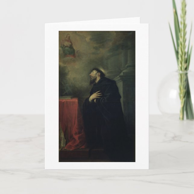 St. Augustine, 1663 Card (Front)