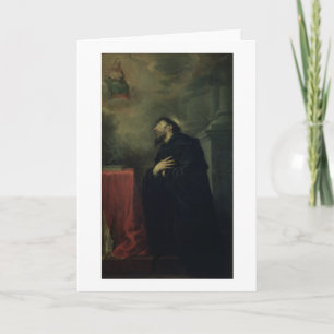 St. Augustine, 1663 Card