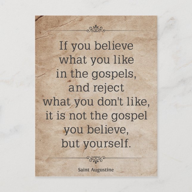 St. Augustine #1 Postcard (Front)