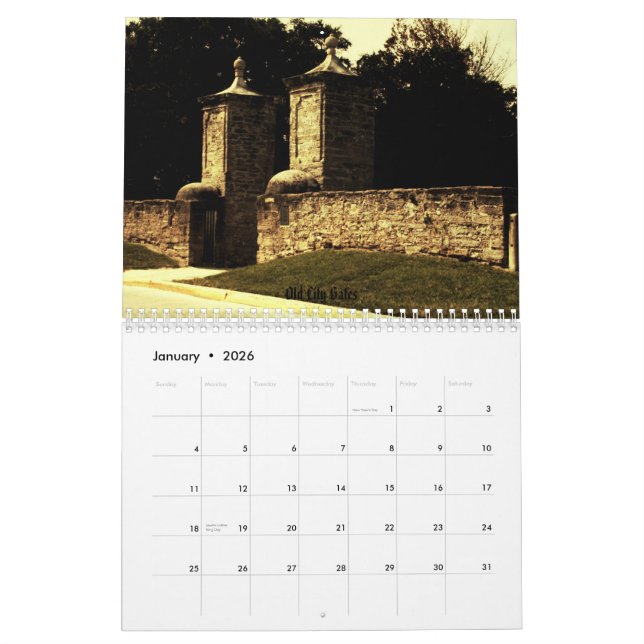 St Augustine 2010 Calendar (Jan 2026)