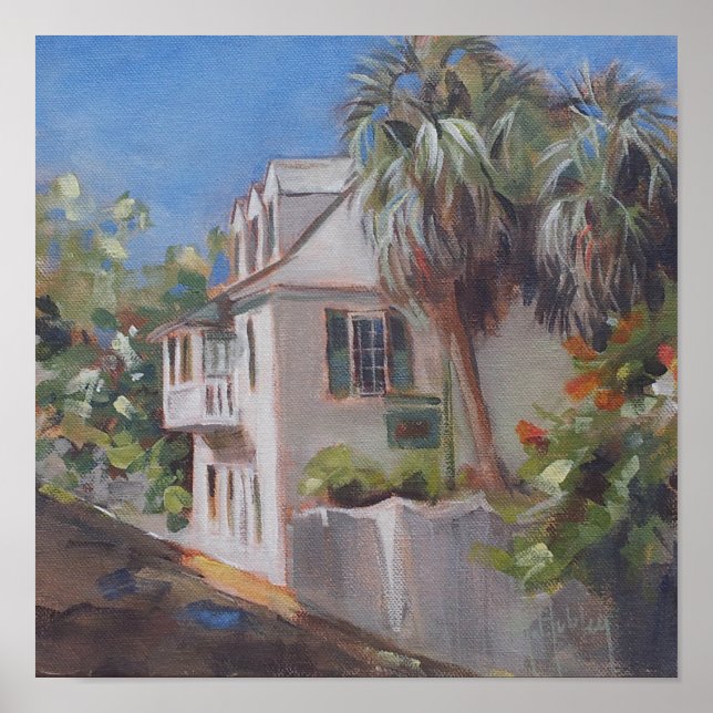 St. Augustine Aviles Street Florida Poster (Front)