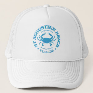 St Augustine Beach (crab) Trucker Hat