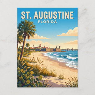 St. Augustine Beach Florida Postcard
