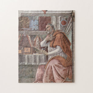 St. Augustine by Botticelli Jigsaw Puzzle