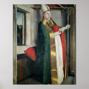St. Augustine  c.1435 Poster