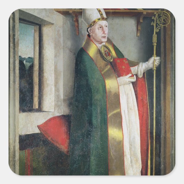 St. Augustine  c.1435 Square Sticker (Front)