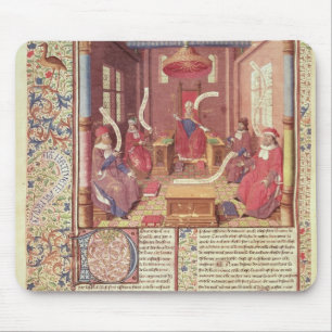 St. Augustine, Epicurus, Zeno, Antiochus & Mouse Pad