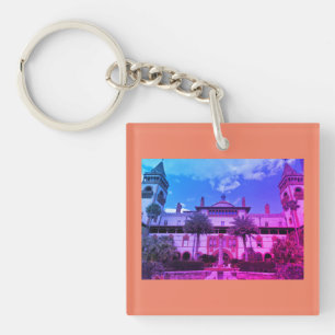 St. Augustine, FL - Ponce de Leon Hotel Key Ring