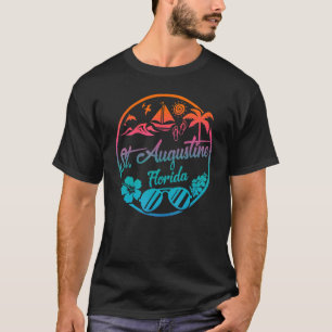 St Augustine Florida 2022 Vacation Friends Family T-Shirt
