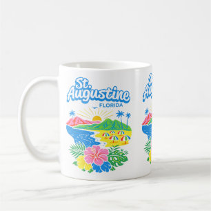 St Augustine Florida Beach Sunset Tropical Coffee Mug