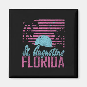 St. Augustine Florida Fl Citrus State Miami Vibes Magnet