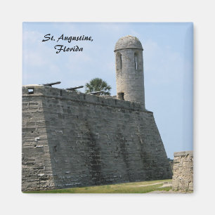 St. Augustine Florida fort castillo de san marcos Magnet